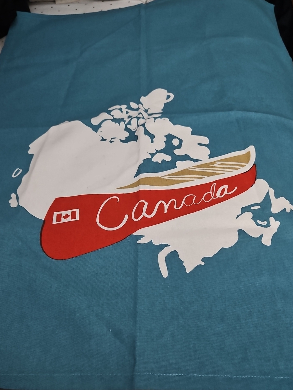 Abbott Collection Canada Cotton Tea Towel By Wendy Tancock